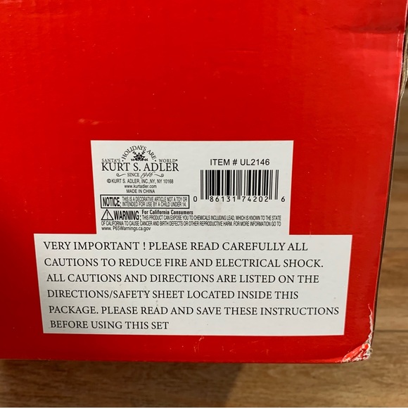 New Kurt S Adler Angel Christmas Tree Topper 12” White Gold Illuminated Light Up - Picture 5 of 5